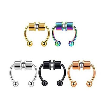Magnetic Septum Nose Ring - Fake Septum Ring